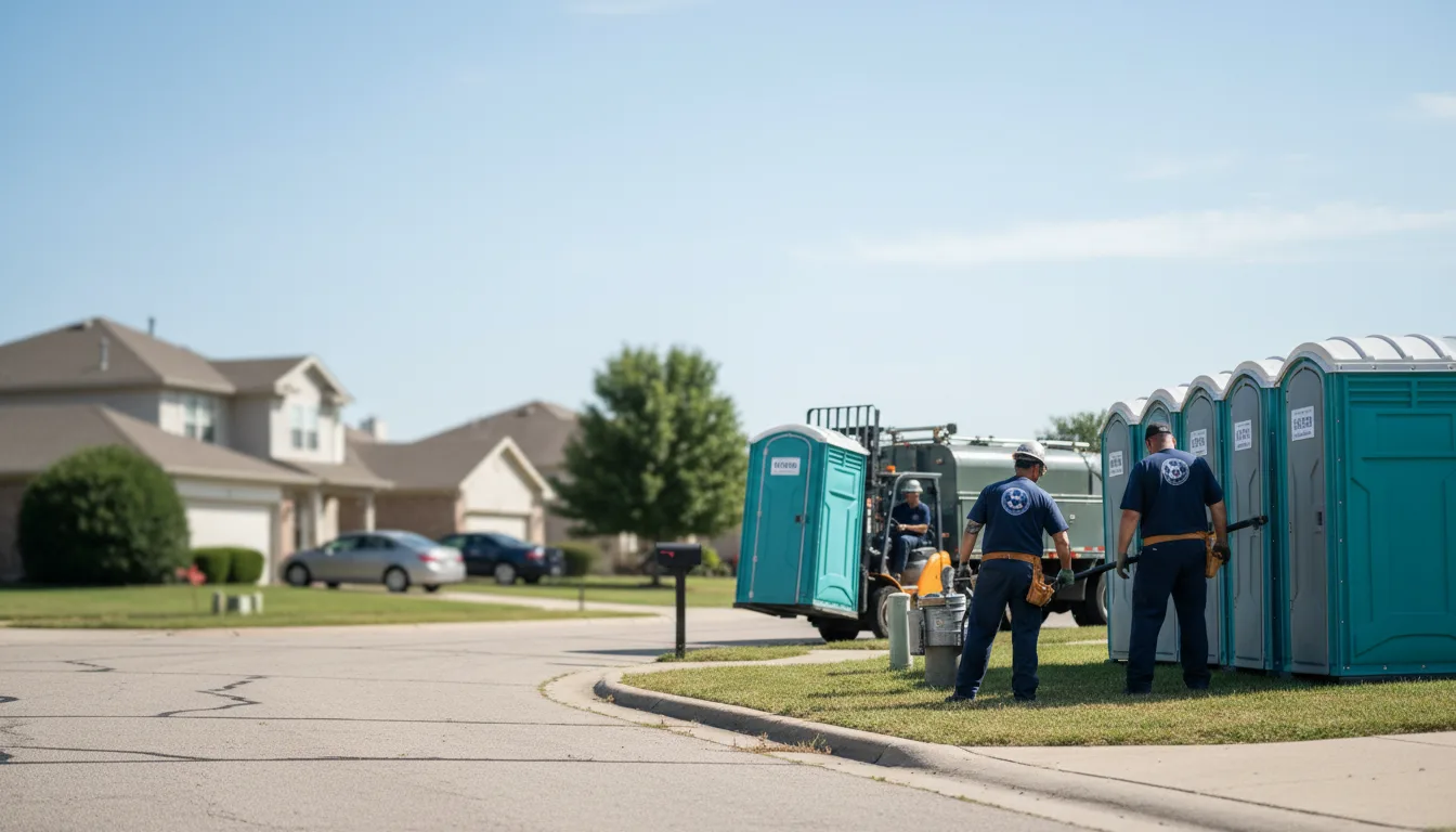 Porta Potty Rental in Alexander, KS near me